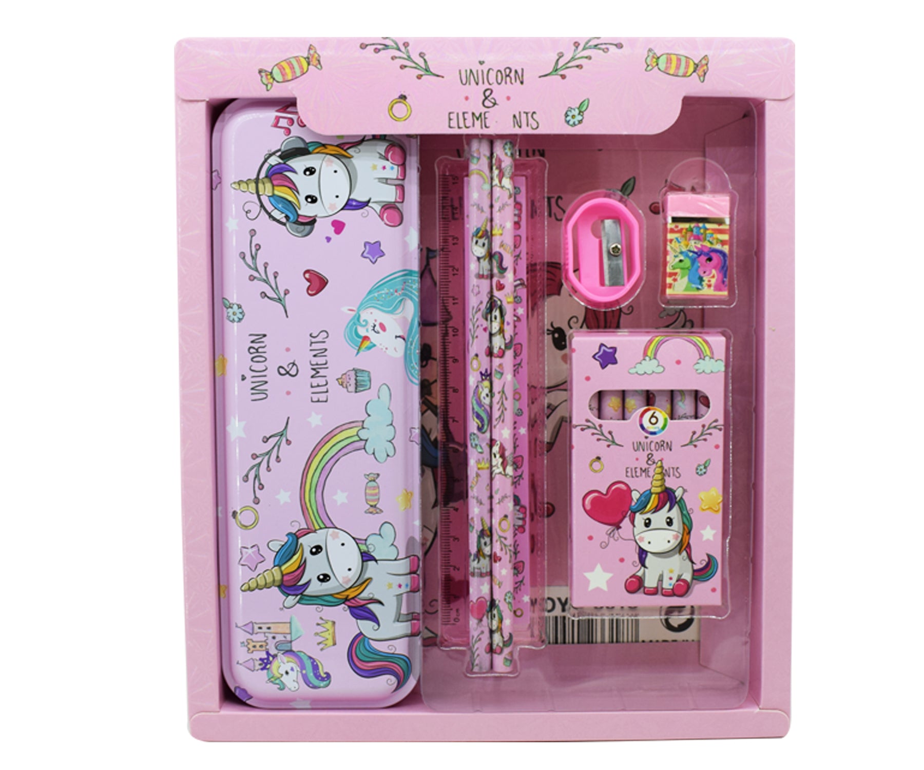 Unicorn Stationery Gift Pack for Kids for Birthday Return Gifts