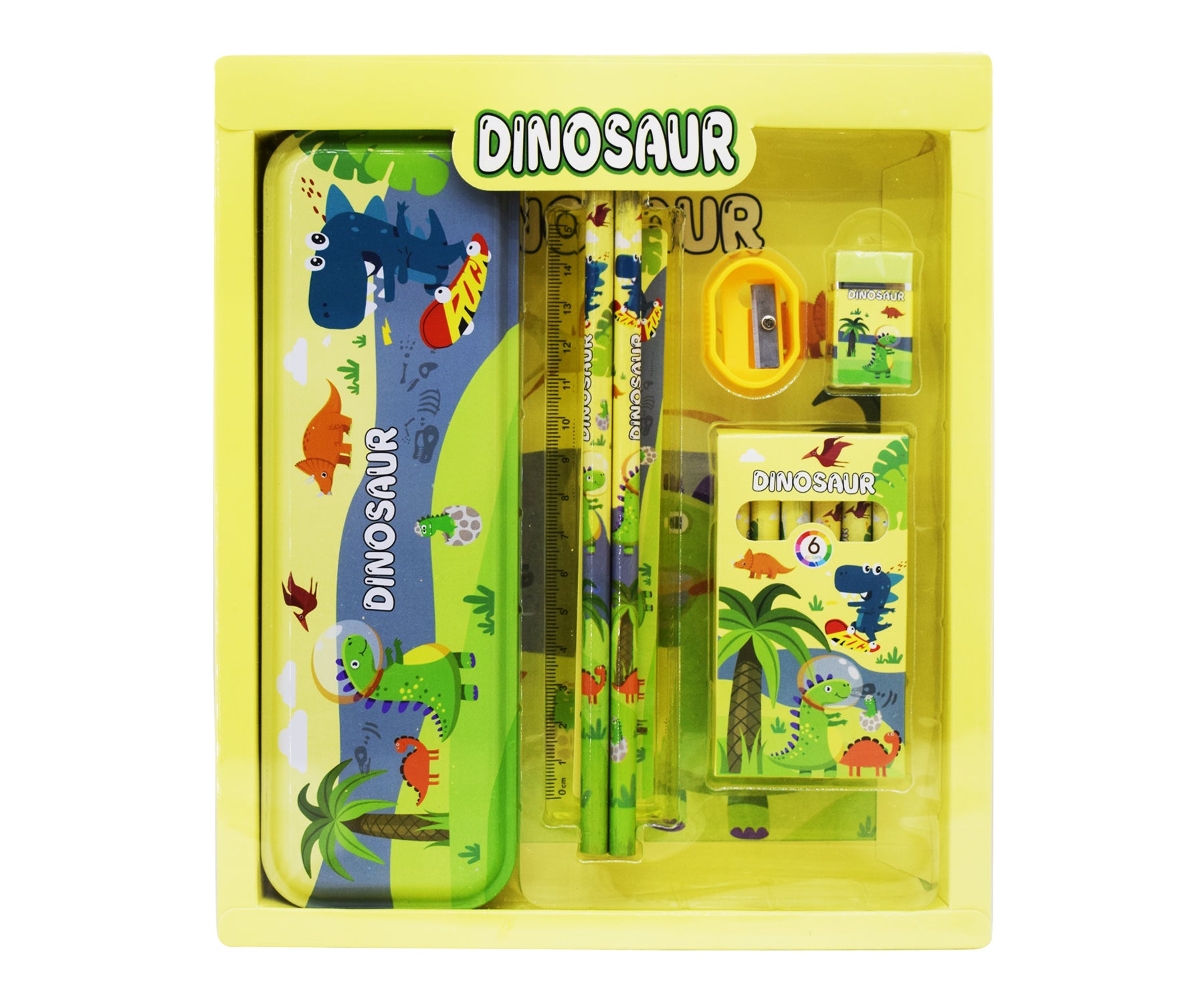 Dinosaur Stationery Gift Pack for Kids for Birthday Return Gifts