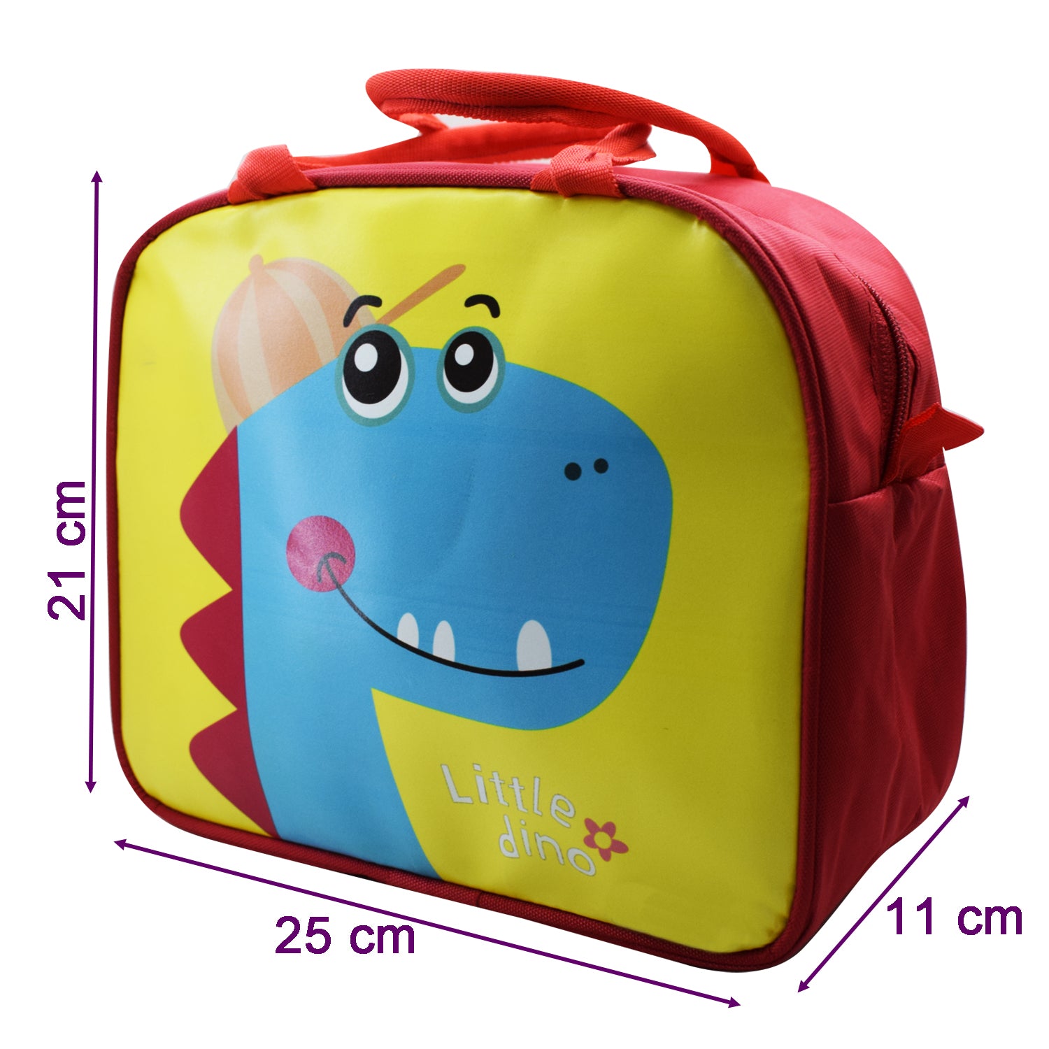 Dinosaur Theme Insulated Lunch Bag for Kids